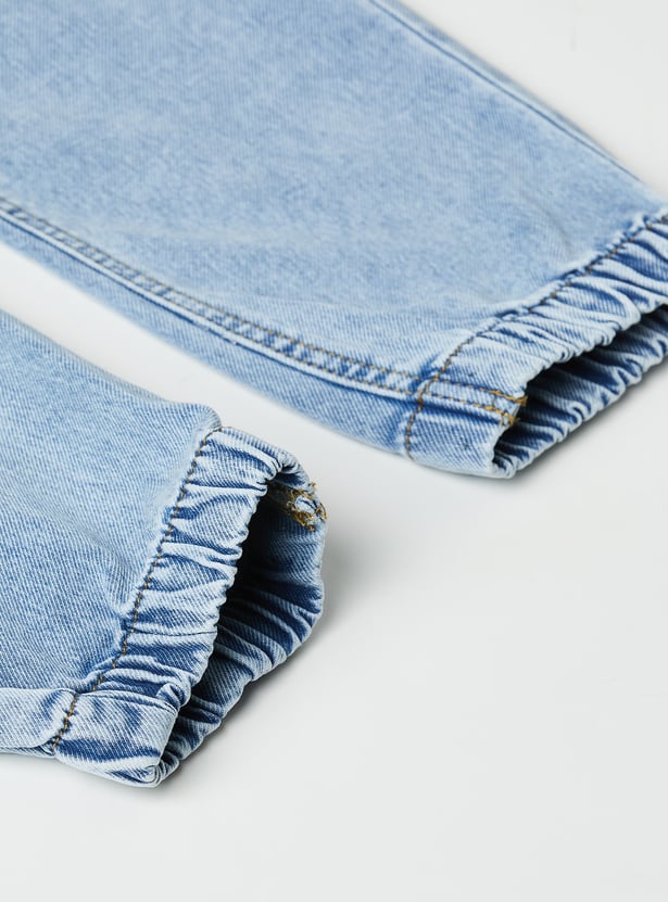 Boys Washed Cargo Joggers