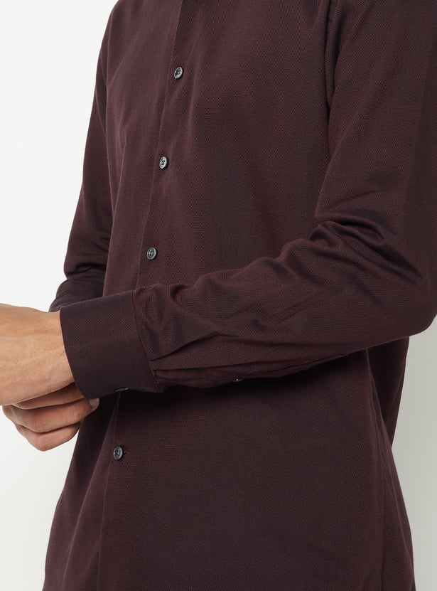 Men Solid Formal Shirt