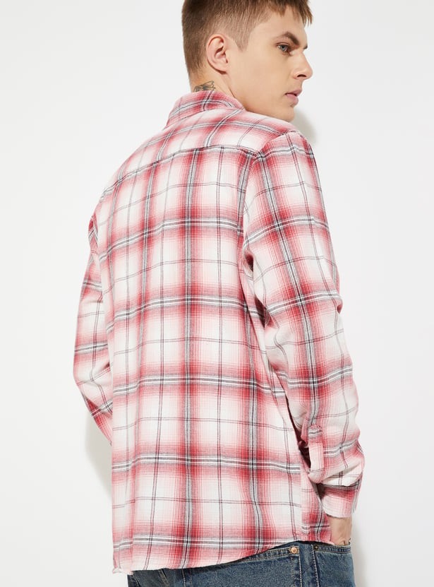 URB_N Men Checked Shirt