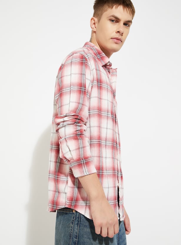 URB_N Men Checked Shirt
