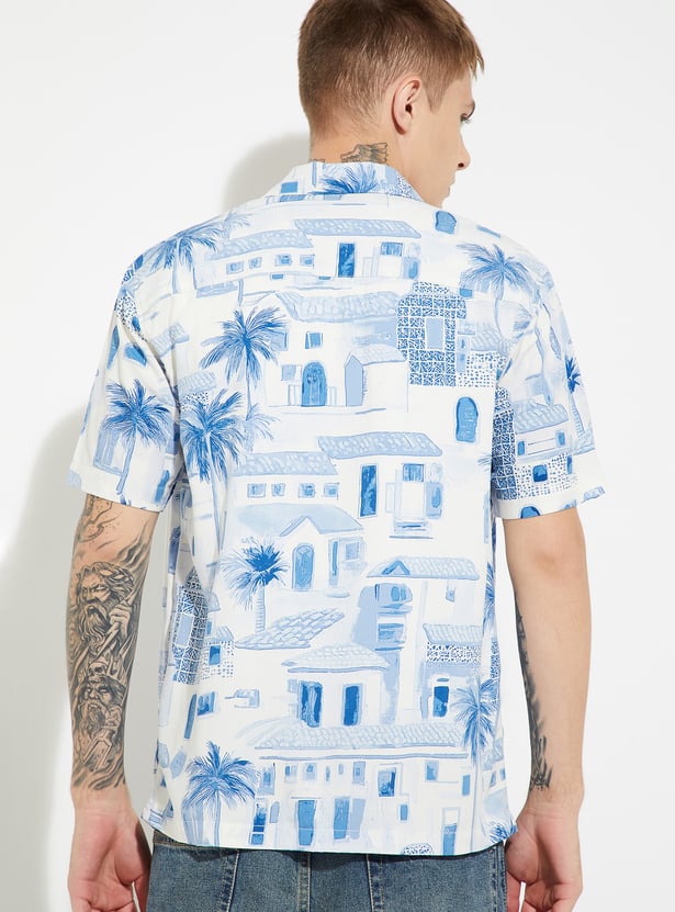 URB_N Men Printed Resort Shirt