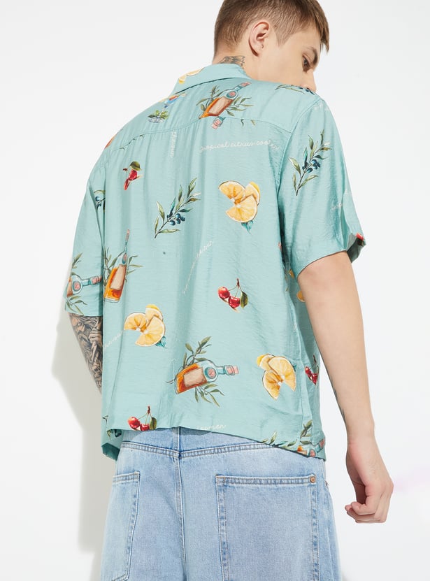 URB_N Men Printed Resort Shirt