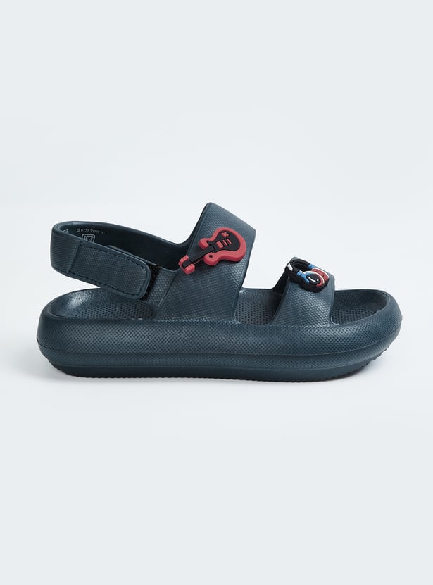 Boys Guitar Velcro Sandals