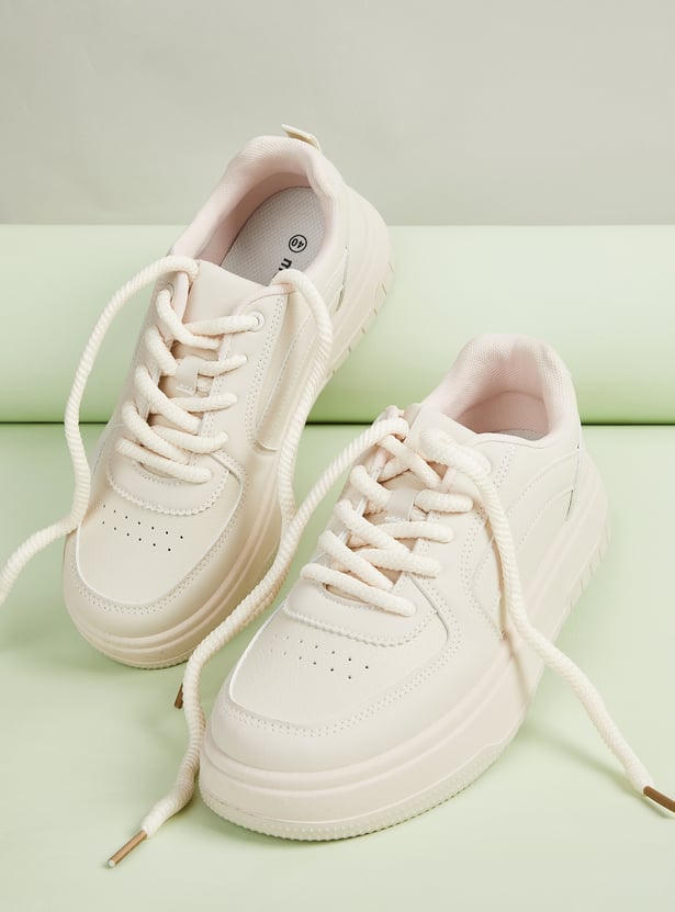 Women Perforated Sneakers