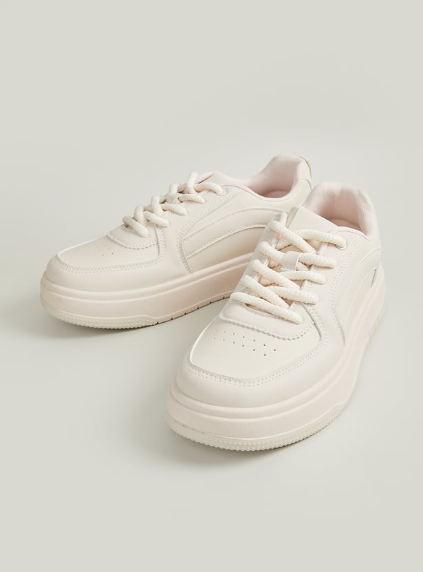 Women Perforated Sneakers