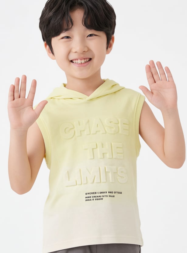 Boys Ombre Shorts Set