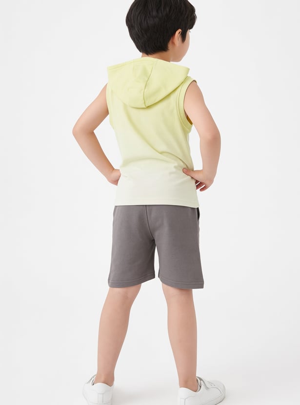 Boys Ombre Shorts Set