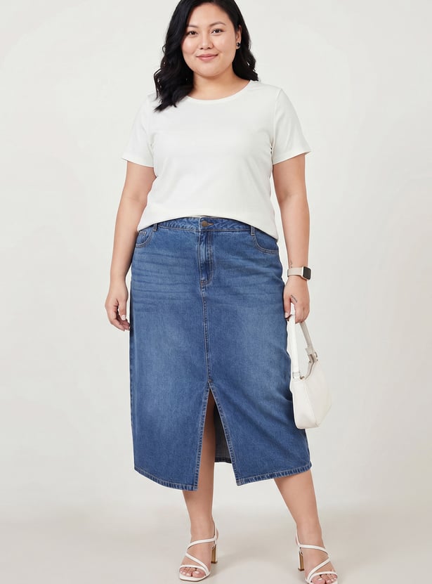 Women Ribbed T-shirt