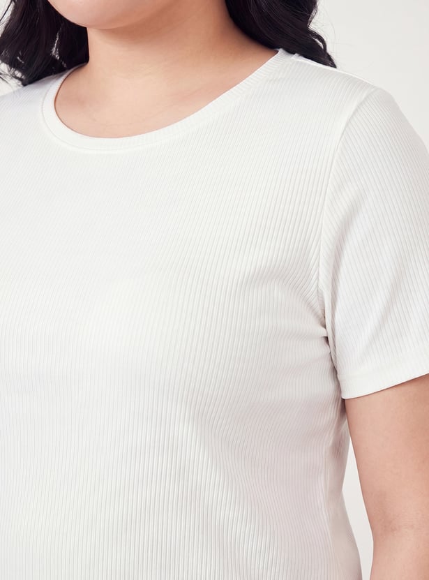 Women Ribbed T-shirt