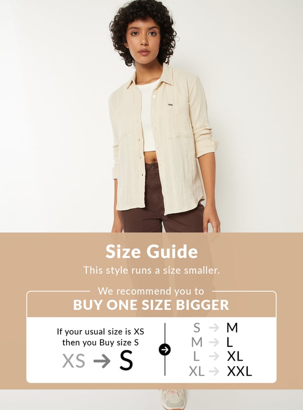 Women Textured Shirt