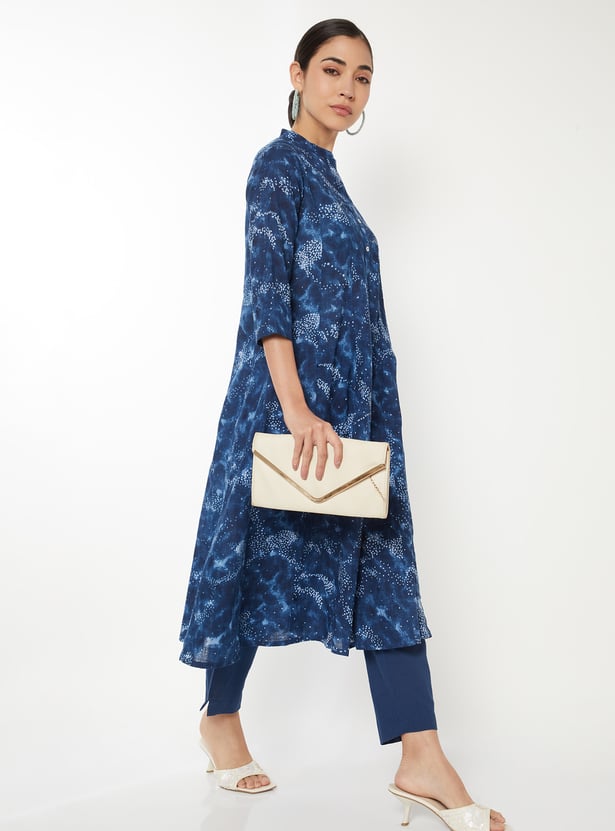 Women Printed A-Line Kurta Set
