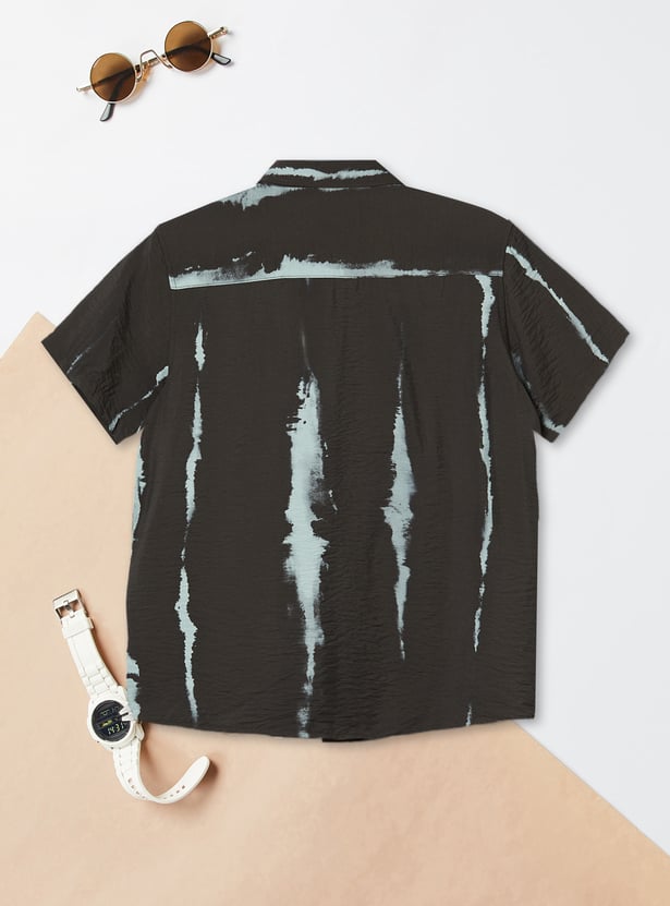 Boys Printed Regular Fit Shirt