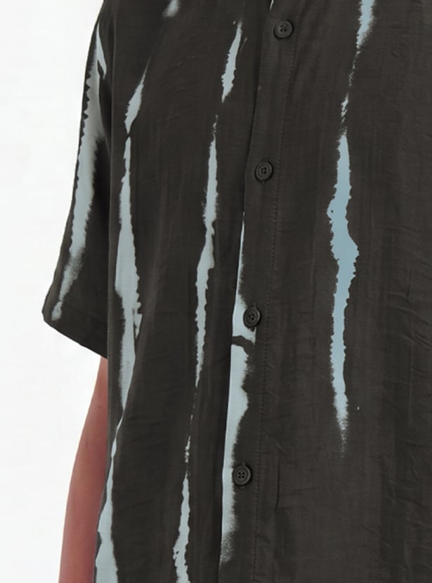 Boys Printed Regular Fit Shirt
