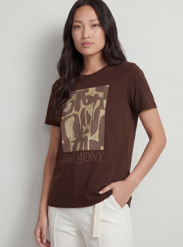 Women Embroidered T-shirt