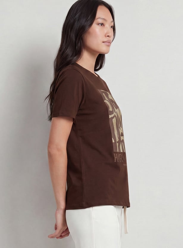 Women Embroidered T-shirt