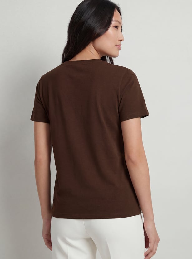 Women Embroidered T-shirt