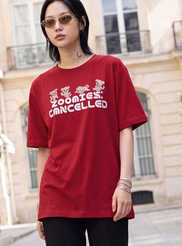 URB_N Women Printed T-shirt