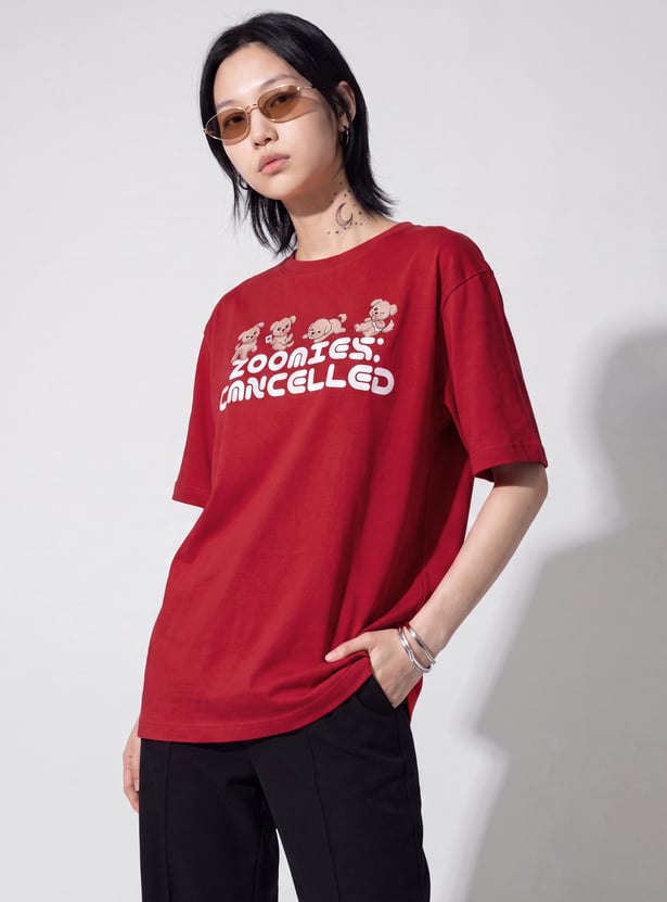 URB_N Women Printed T-shirt