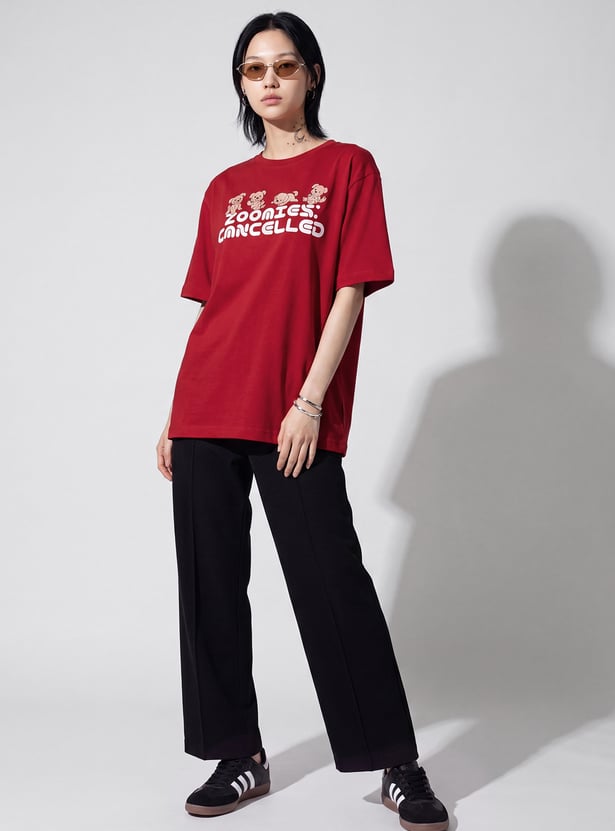 URB_N Women Printed T-shirt