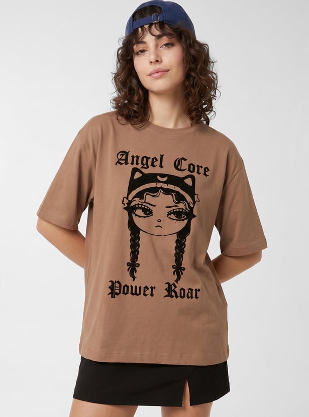 URB_N Women Printed T-shirt
