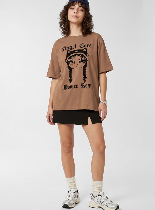 URB_N Women Printed T-shirt
