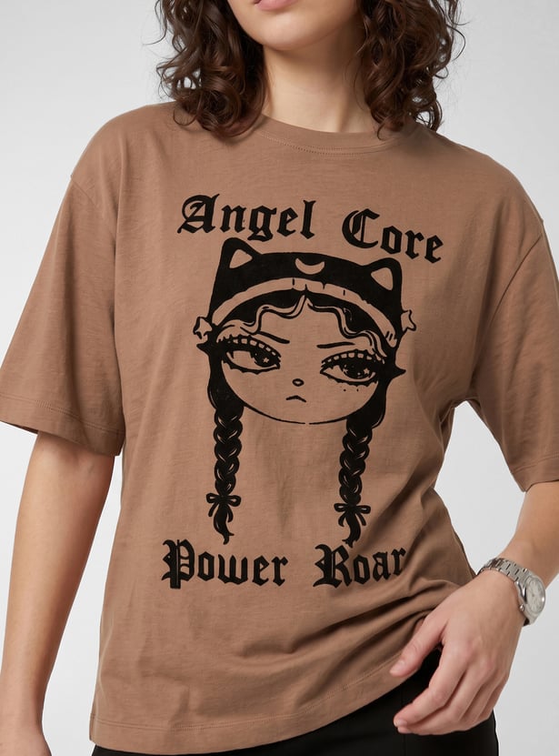 URB_N Women Printed T-shirt
