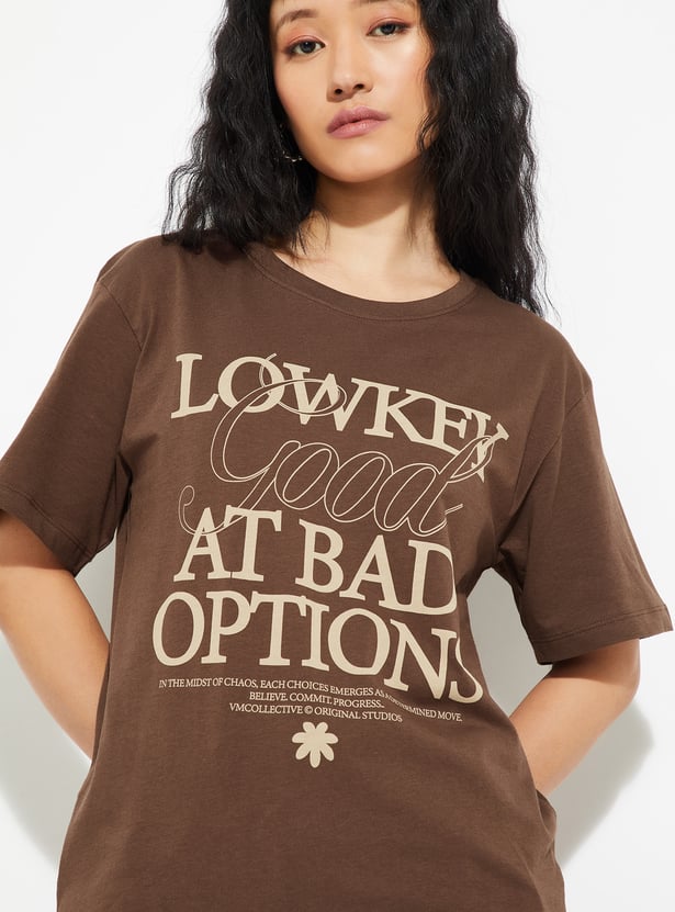 URB_N Women Printed T-shirt
