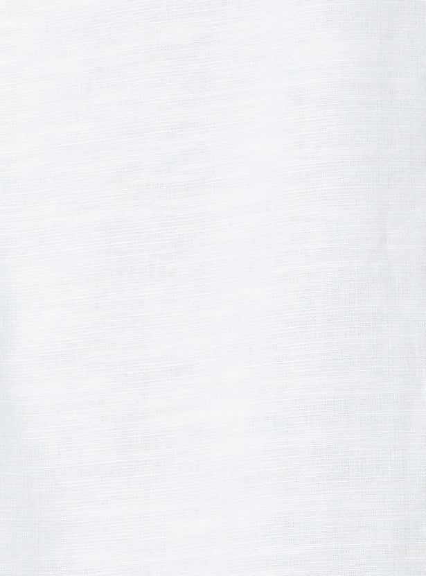 Men Solid Slim Fit Shirt