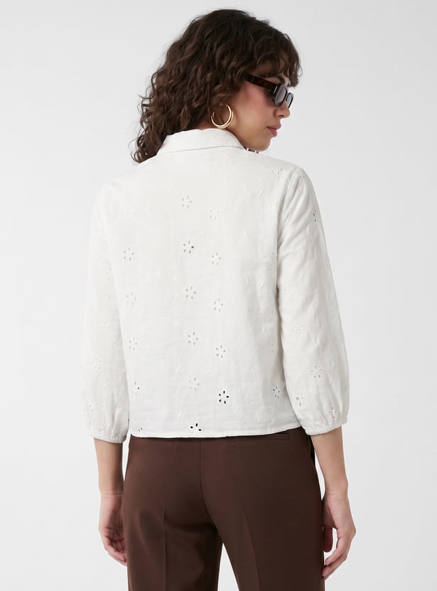 URB_N Women Schiffli Shirt