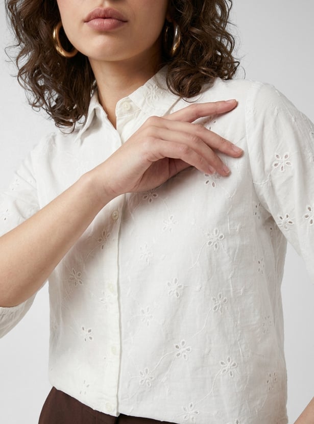 URB_N Women Schiffli Shirt