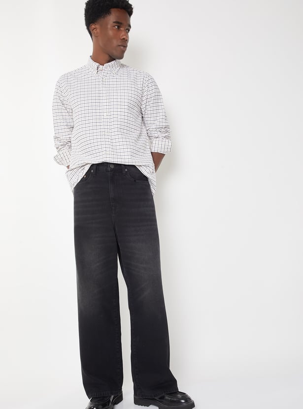 Men Checked Regular Fit Shirt