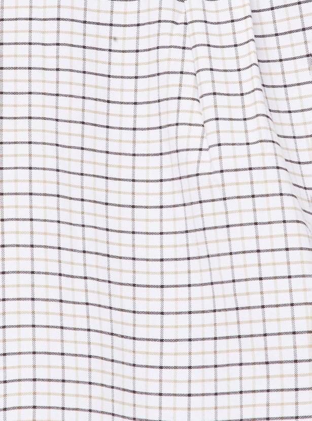 Men Checked Regular Fit Shirt