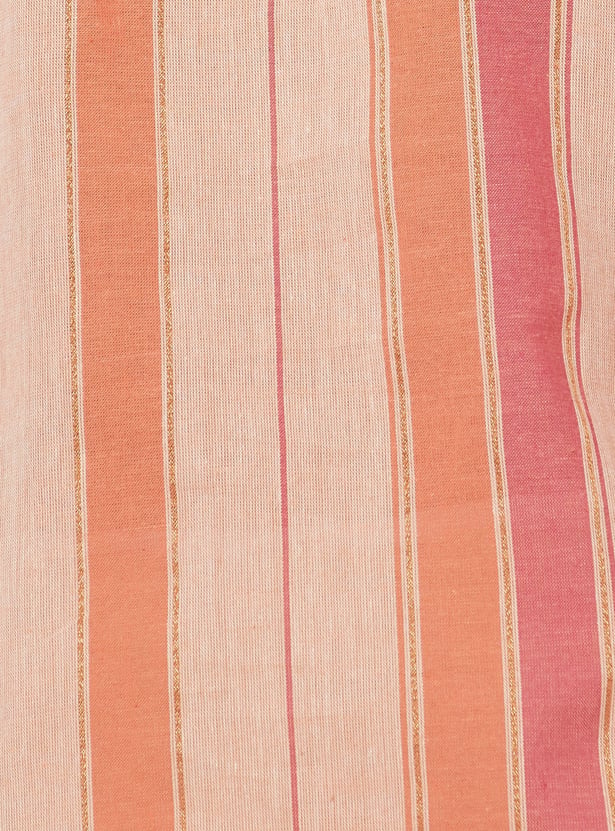 Women Striped Straight Kurta