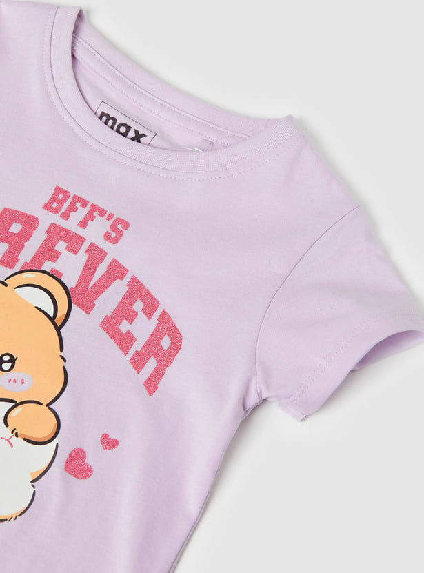 Girls Printed T-shirt