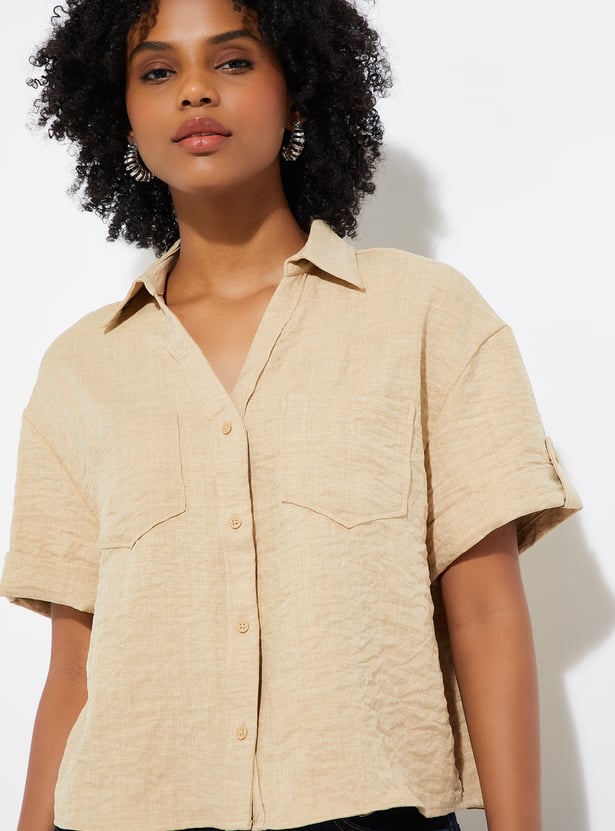 URB_N Women Solid Shirt