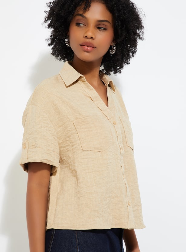 URB_N Women Solid Shirt