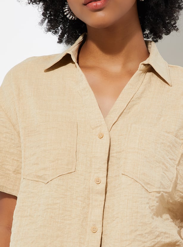 URB_N Women Solid Shirt