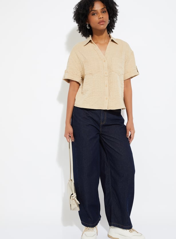 URB_N Women Solid Shirt