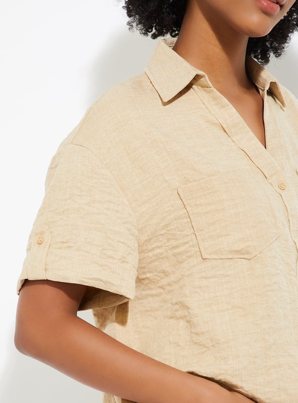 URB_N Women Solid Shirt