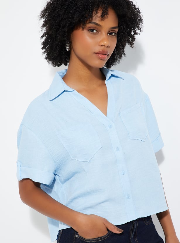 URB_N Women Solid Shirt