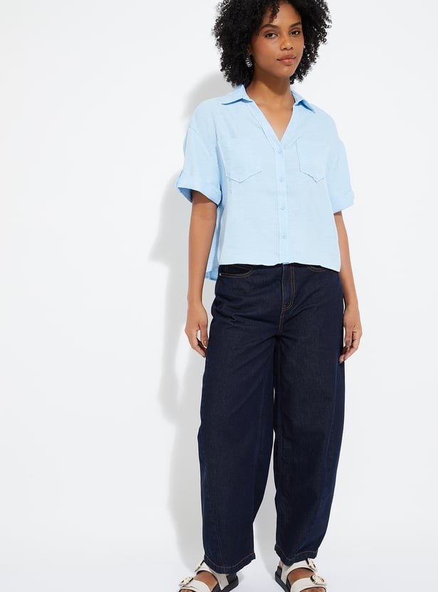 URB_N Women Solid Shirt