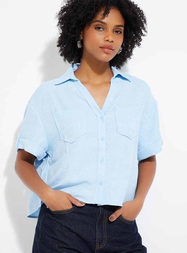 URB_N Women Solid Shirt