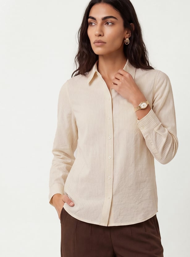 Women Striped Shirt