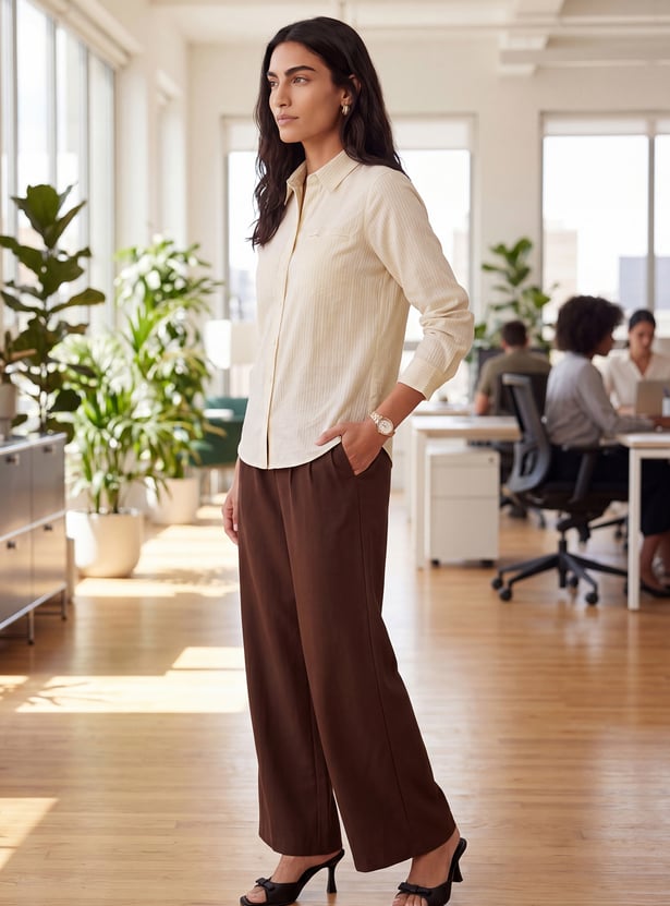Women Striped Shirt