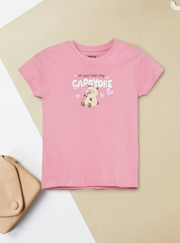 Girls Printed T-shirt