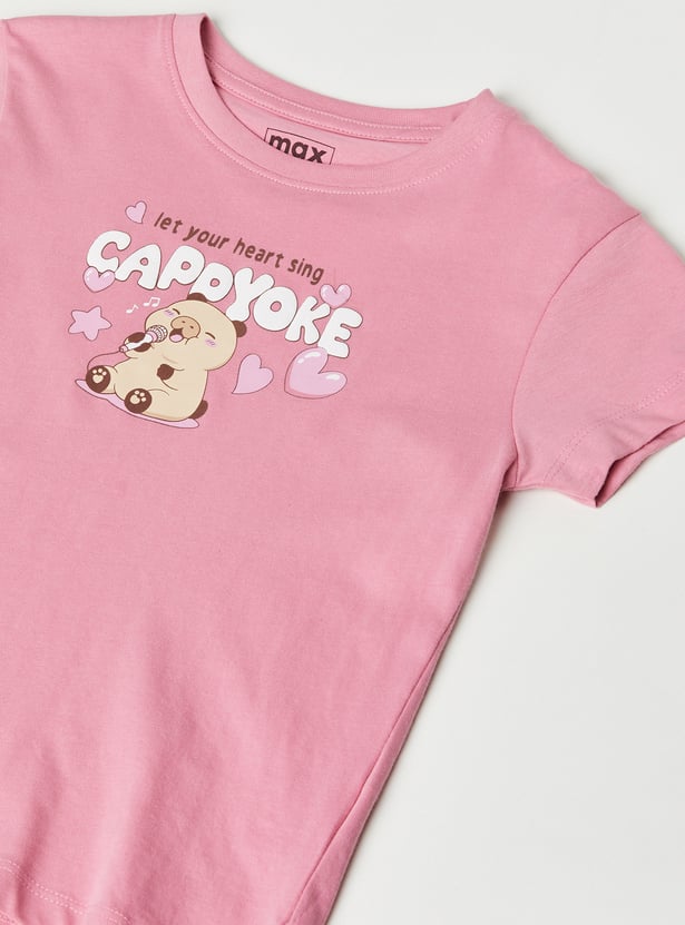 Girls Printed T-shirt