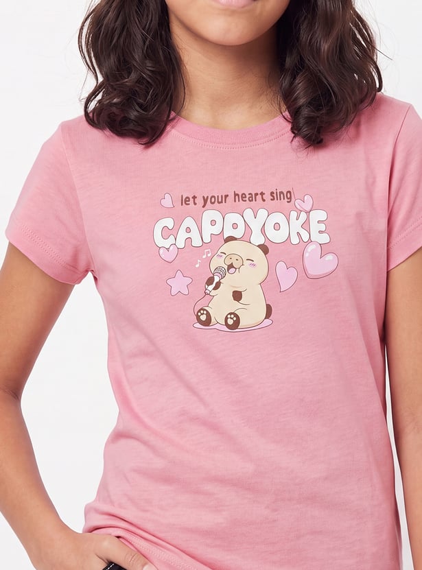 Girls Printed T-shirt