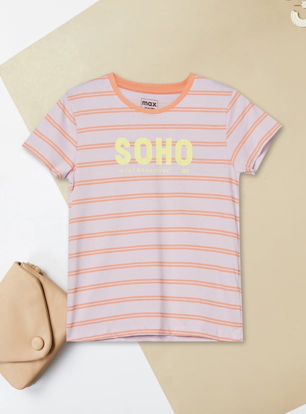 Girls Striped T-shirt
