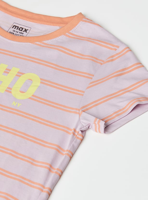Girls Striped T-shirt