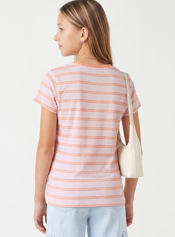 Girls Striped T-shirt